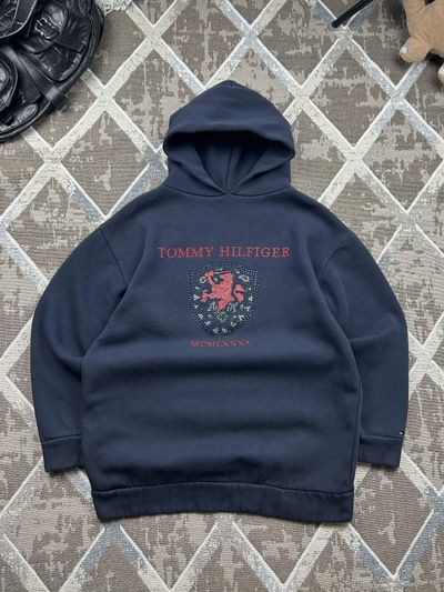 Tommy Hilfiger Navy Hoodie Size l/xl