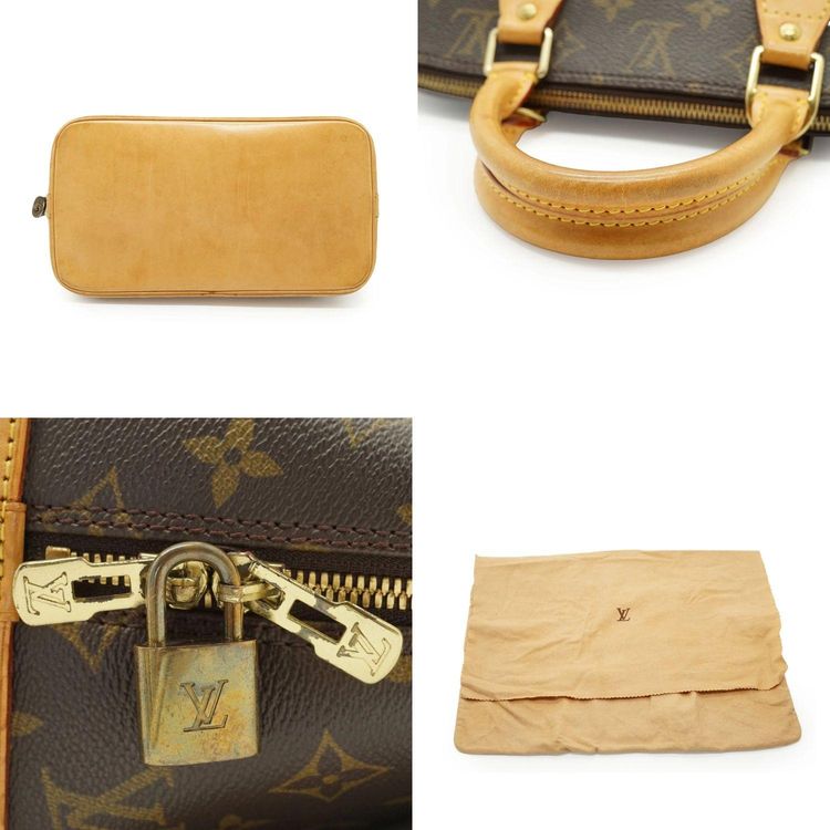 Louis Vuitton Vintage Cloth Handbag Alma 3