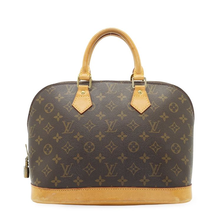 Louis Vuitton Vintage Cloth Handbag Alma 1