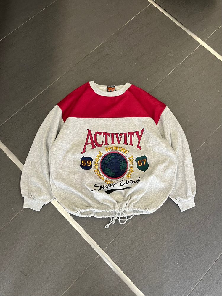 Other Expansion The Real Basic Color Block Sweatshirt With Graphic Print product image