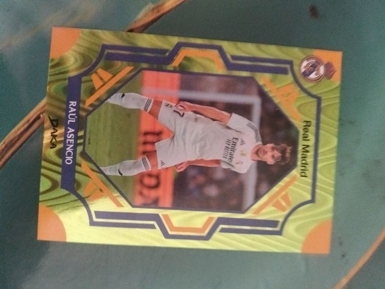 Raul Asencio Real Madrid Football Trading Card