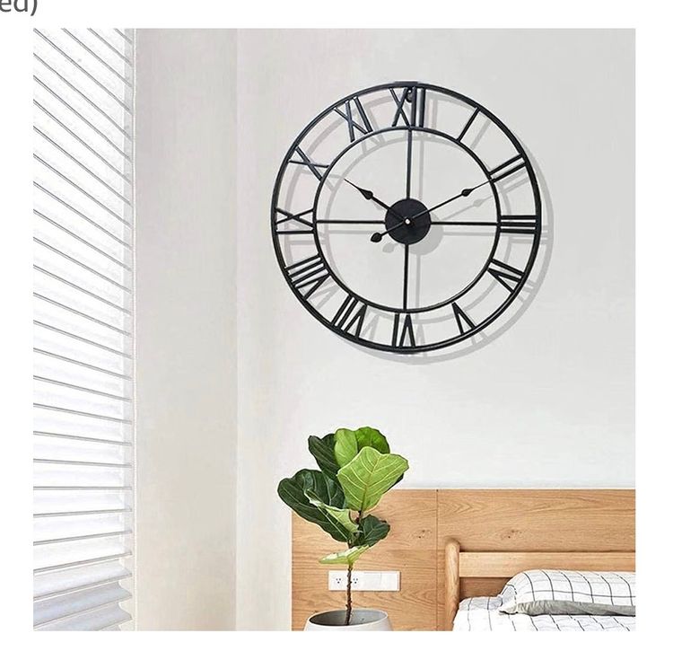 Outdoor Garden Wall Clock image 2