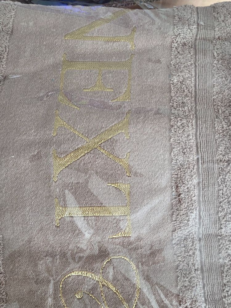 Immagine di Pack of 3 Natural Colour Next Collection Bath Sheet Priced Marked £49 2