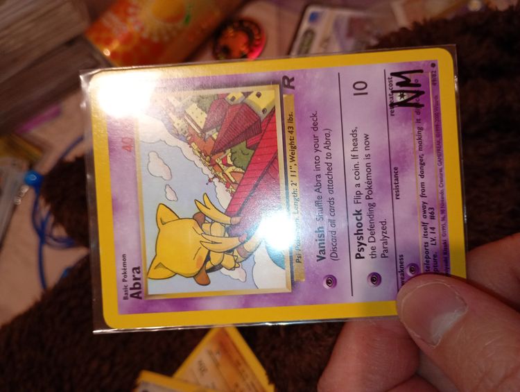 Abra Pokemon Card