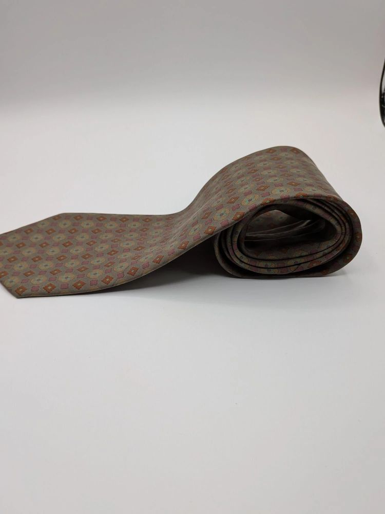 Cravatta Galante Made in Italy vintage fantasia geometrica floreale – uomo image 5
