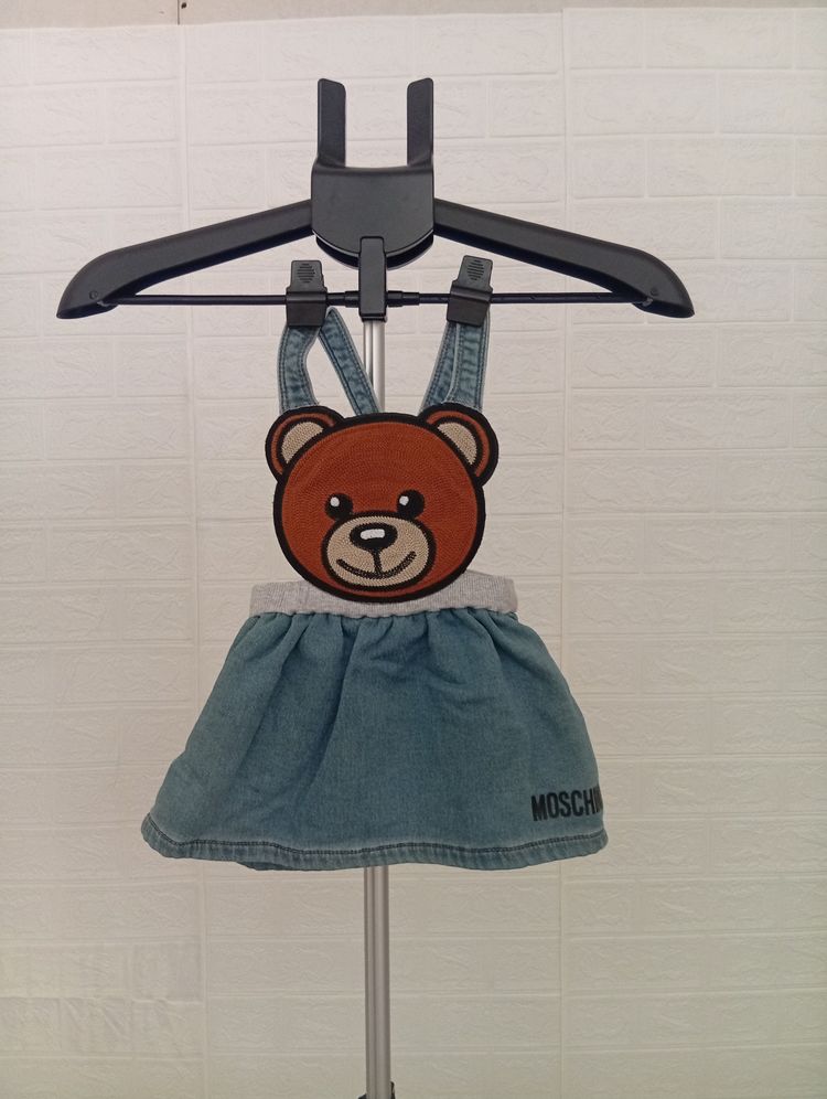 Moschino Moschino Kids Denim Skirt With Bear Patch product image