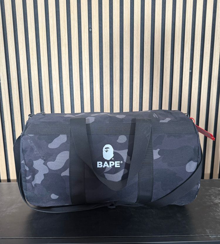 B159 Bape Camo Duffle Bag Brand New