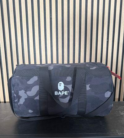 B159 Bape Camo Duffle Bag Brand New