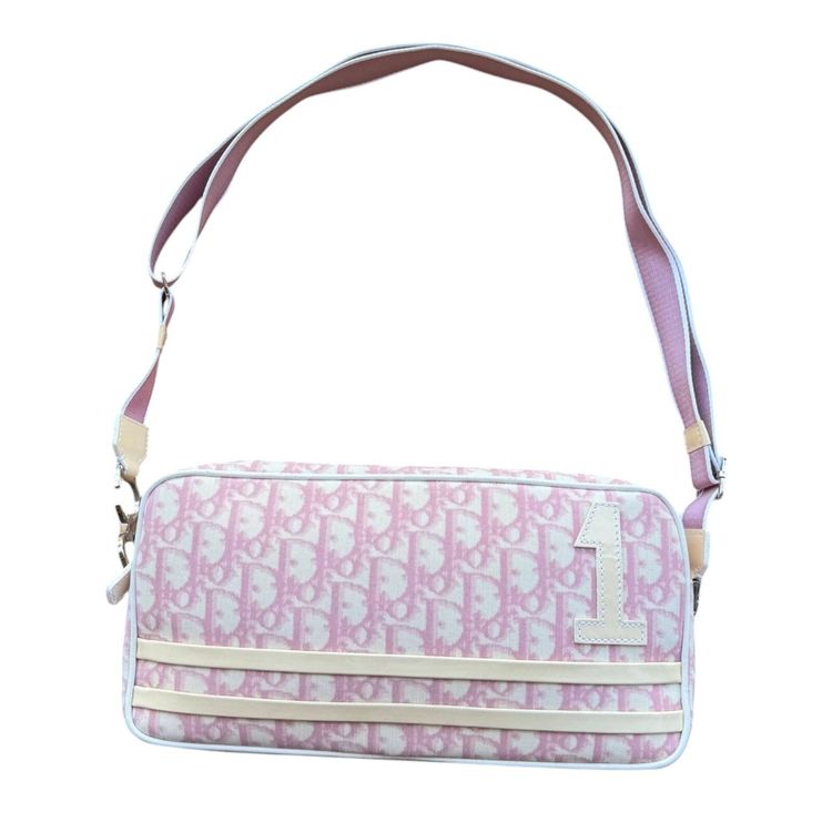 Dior Christian Dior Pink Oblique Number 1 Shoulder Bag product image