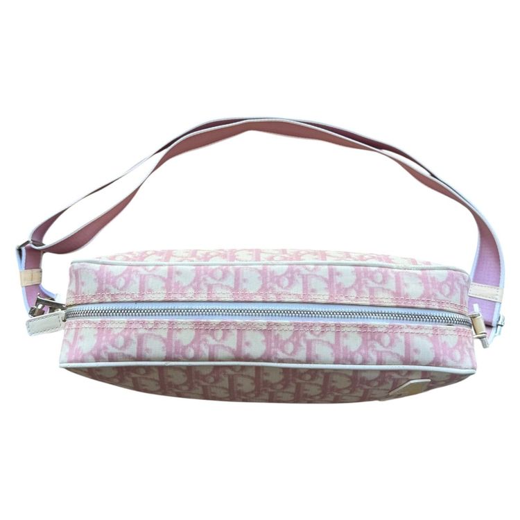 Christian Dior Pink Oblique Number 1 Shoulder Bag 14