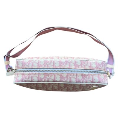 Christian Dior Pink Oblique Number 1 Shoulder Bag 14