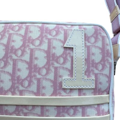 Christian Dior Pink Oblique Number 1 Shoulder Bag 8