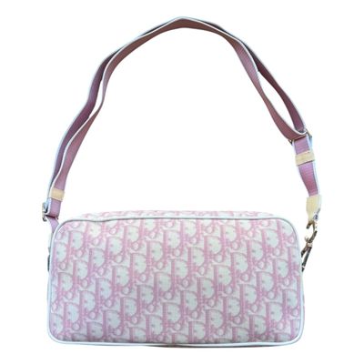 Christian Dior Pink Oblique Number 1 Shoulder Bag 15