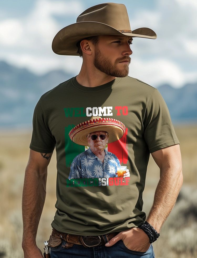 Trump Mexico Sombrero T-Shirt 8