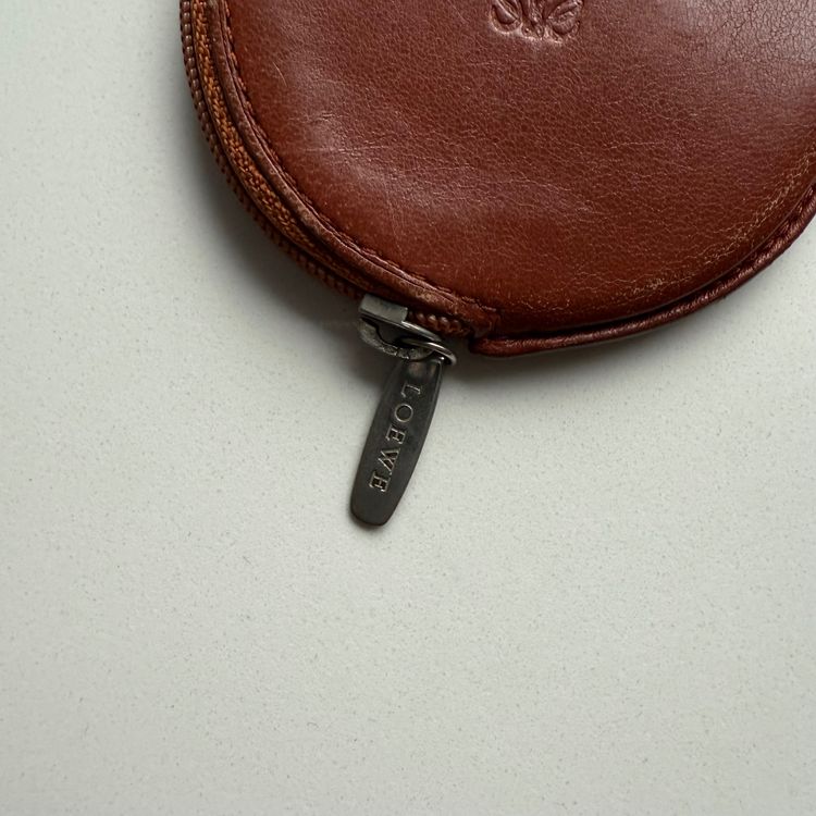 Loewe Round Leather Coin Pouch 9