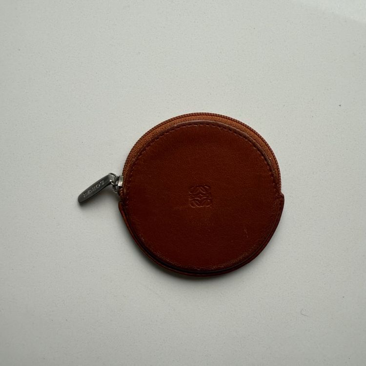 Loewe Loewe Round Leather Coin Pouch product image