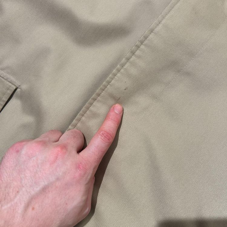 Burberry Cream Trench Coat imagen 5