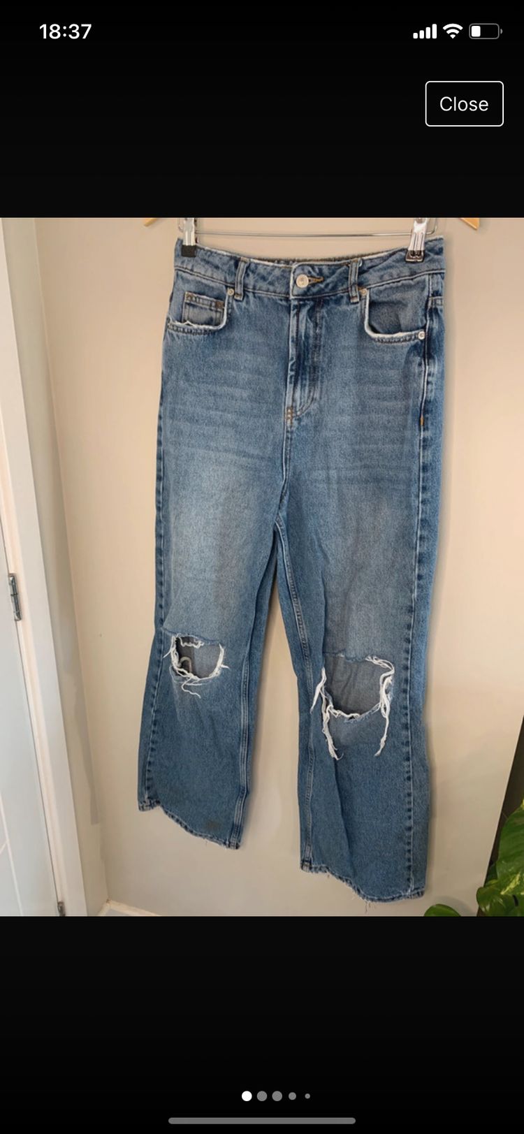 New look rip jeans UK10