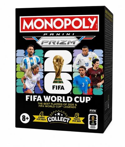 Panini Prizm Monopoly Fifa World Cup Trading Cards
