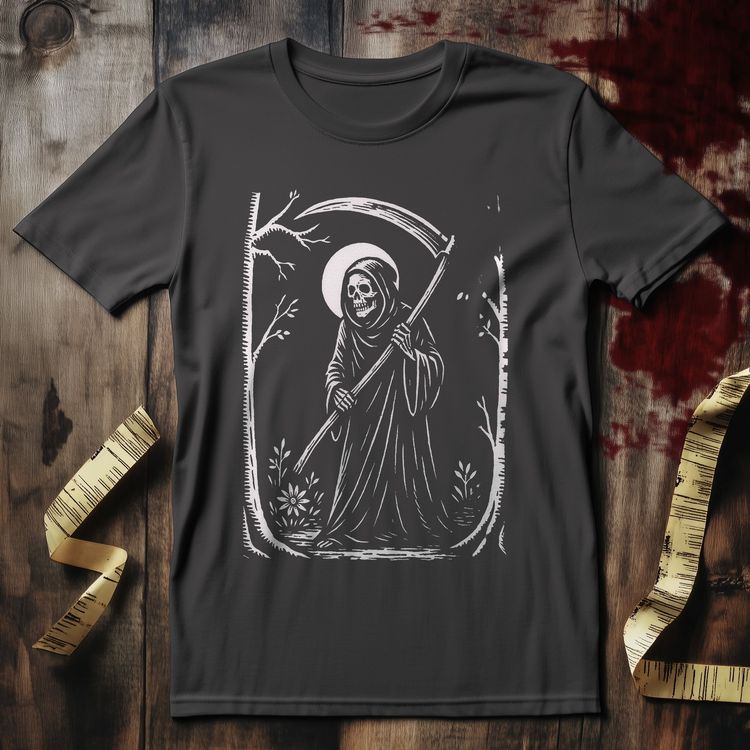 vintage grim reaper T Shirt image 2