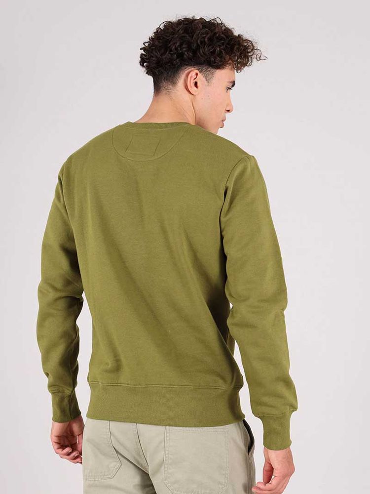 The OG Mens Sweatshirt, Organic Cotton, in Khaki Green obraz 6