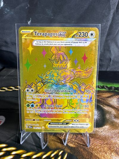 Terapagos Ex Pokémon Card