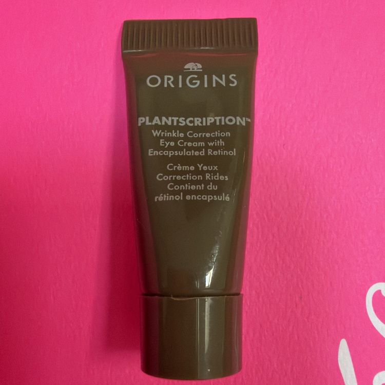 Origins Plantscription Wrinkle Correction Eye Cream with Retinol 5ml Sample image 1
