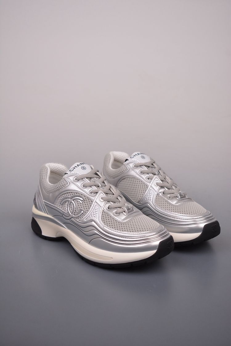 Chanel Chanel Silver Sneakers product image