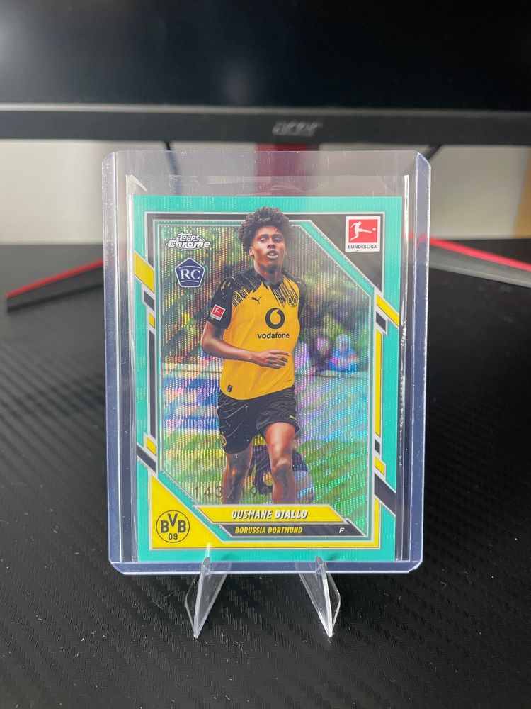 Ousmane Diallo Topps Chrome Bundesliga Borussia Dortmund  2025/26 #143/199