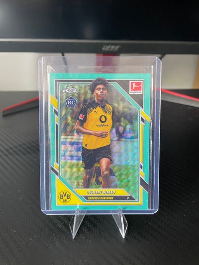 Ousmane Diallo Topps Chrome Bundesliga Borussia Dortmund 2025/26 #143/199