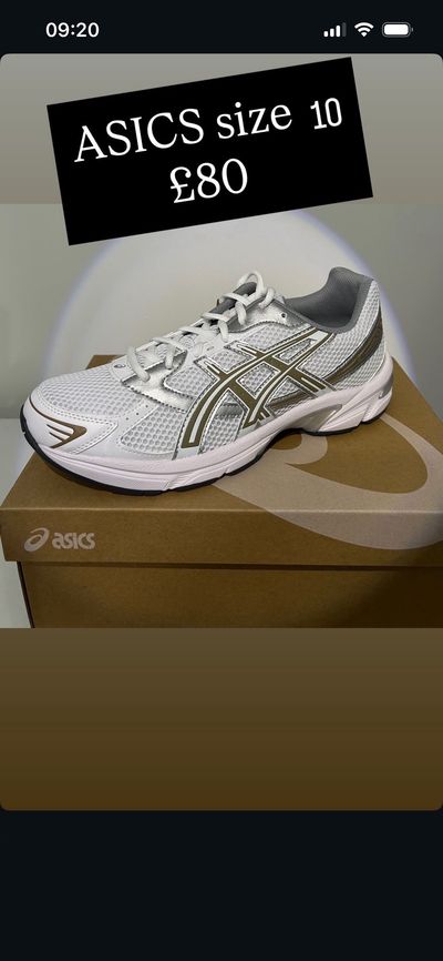 Asics White pepper size 10