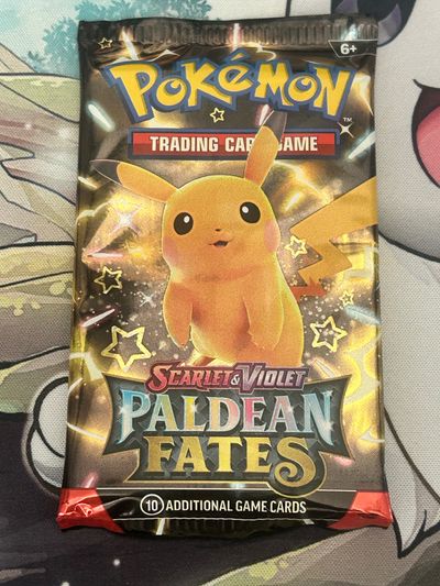 Pokémon Trading Card Game Scarlet & Violet Paldean Fates Booster Pack