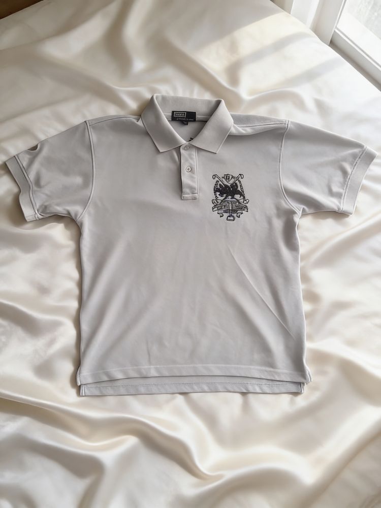 Polo White Polo Shirt With Embroidered Crest product image