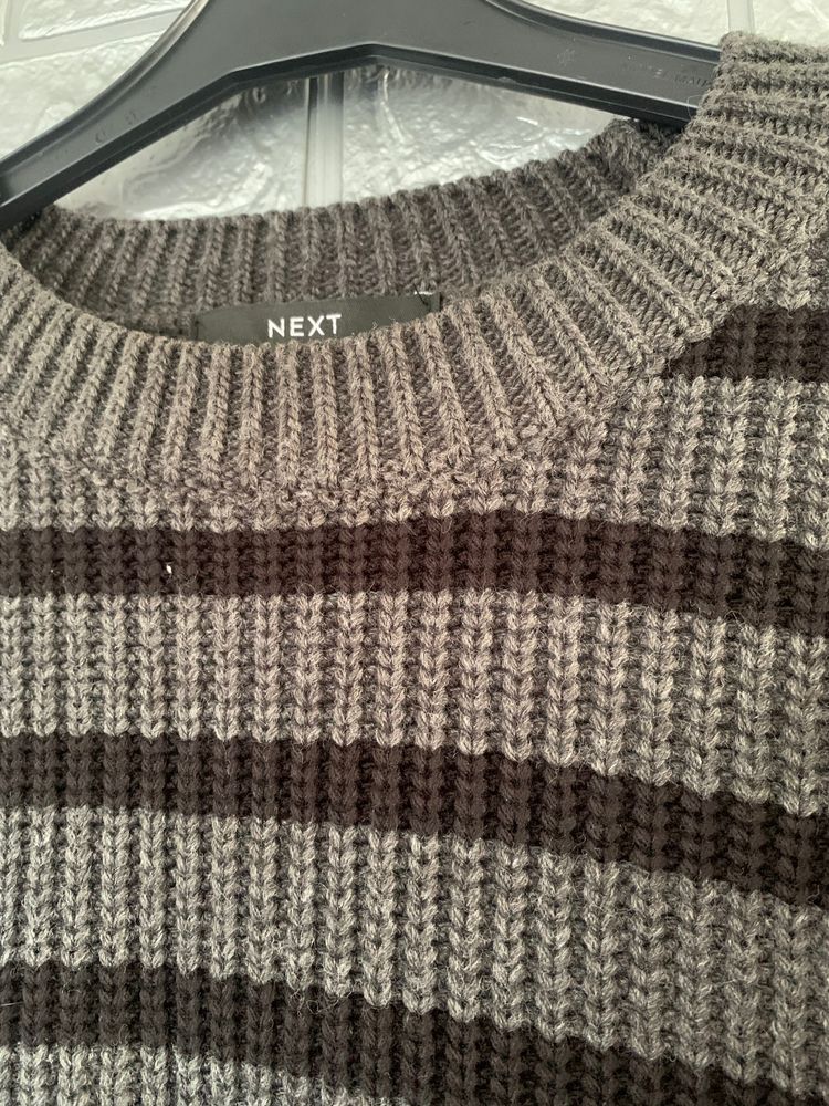 striped knit sweater imagen 5