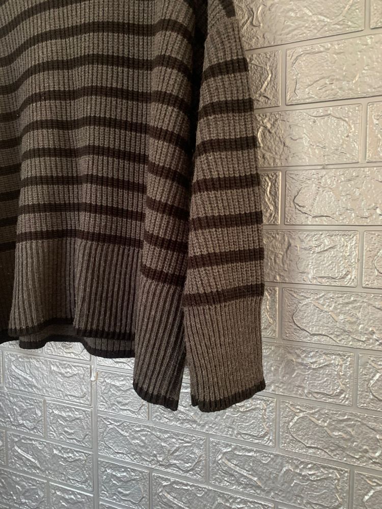 striped knit sweater imagen 2