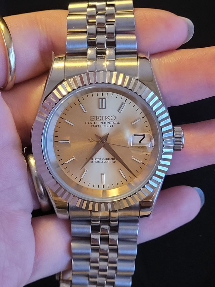 Seiko Mod Date Just 