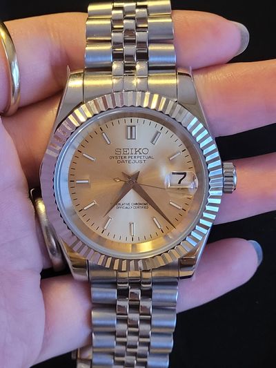 Seiko Mod Date Just