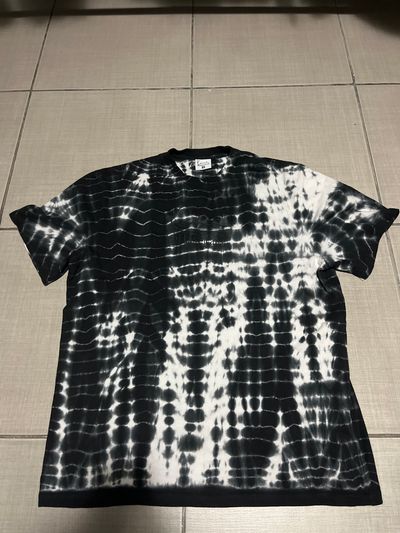 Karl kani Black And White Tie-Dye T-Shirt