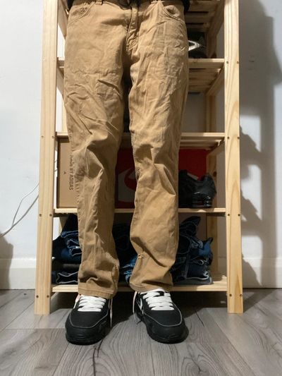 33W Vintage Baggy Carhartt Jeans Beige