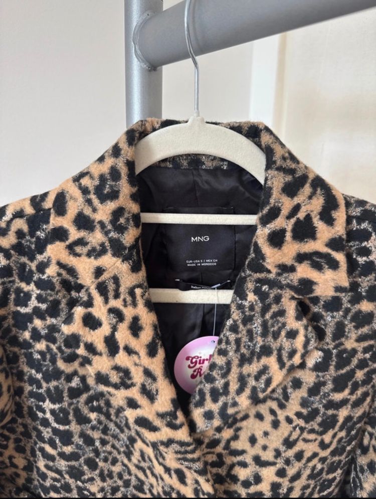 Mango Leopard Print Jacket 2