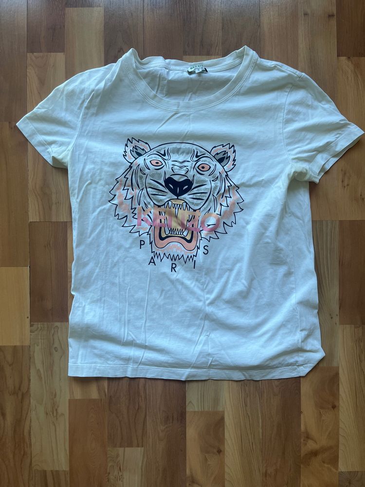 Kenzo Kenzo White Tiger Print T-Shirt product image