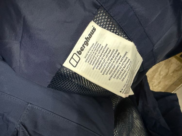 Berghaus Navy Blue Jacket With Gore-Tex obraz 5