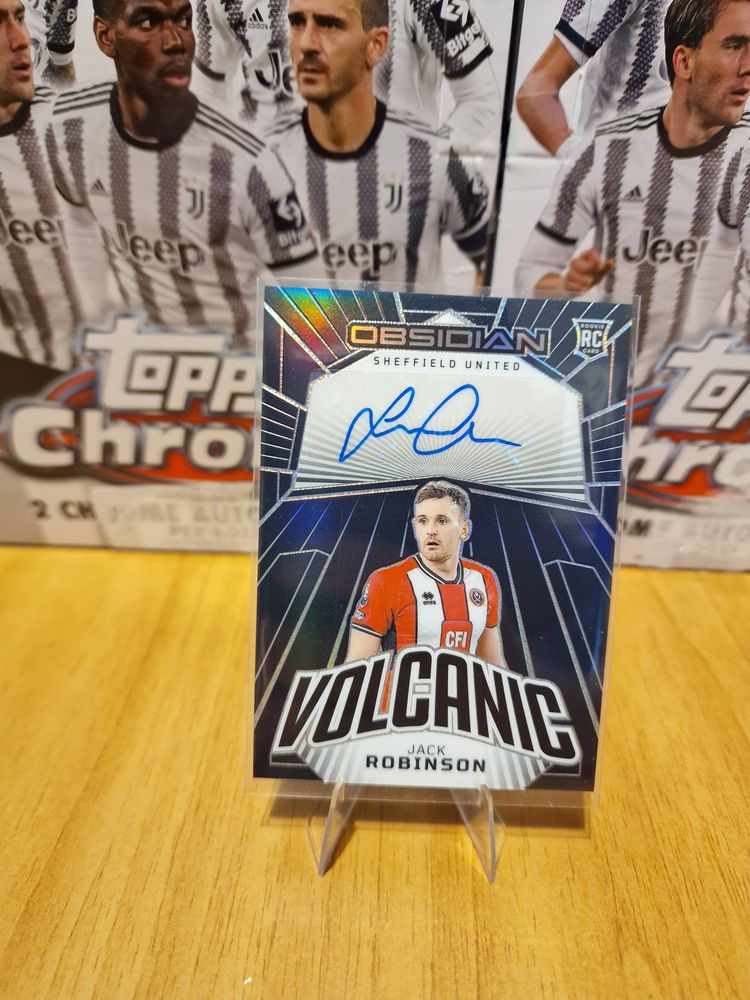 Obsidian Volcanic Jack Robinson Autograph