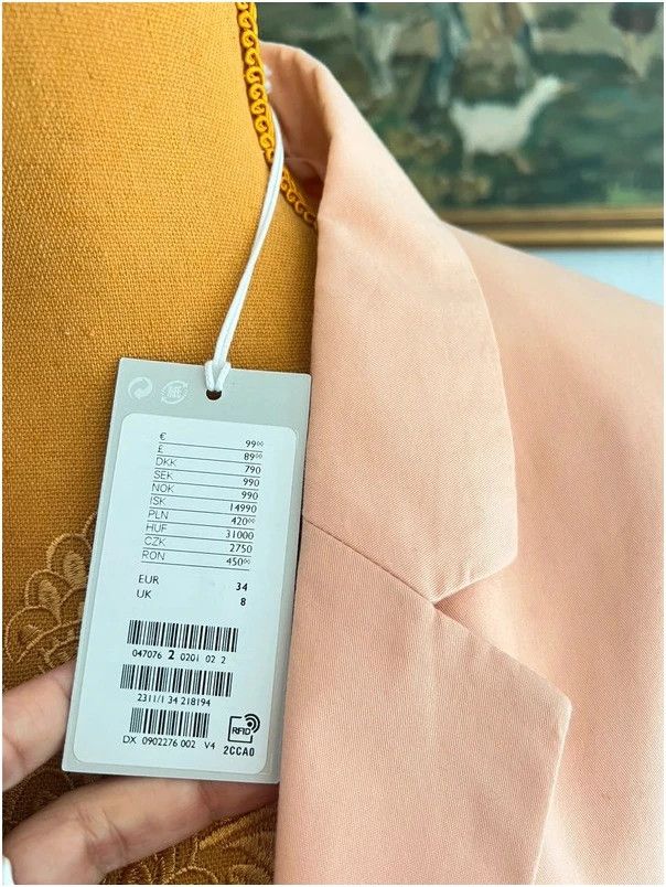Bellísima chaqueta cos color salmón (99€ new) 5