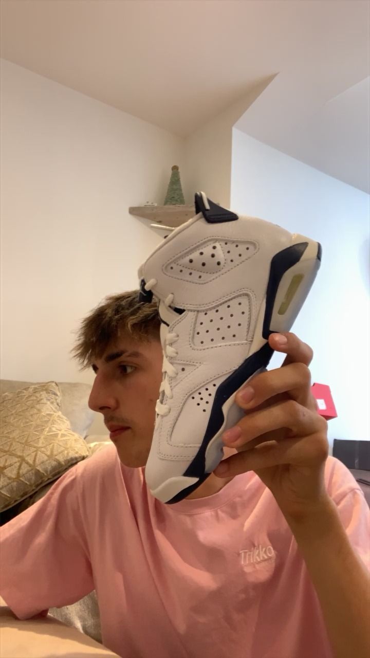 Jordan jordan 6 midnight navy size 4 product image