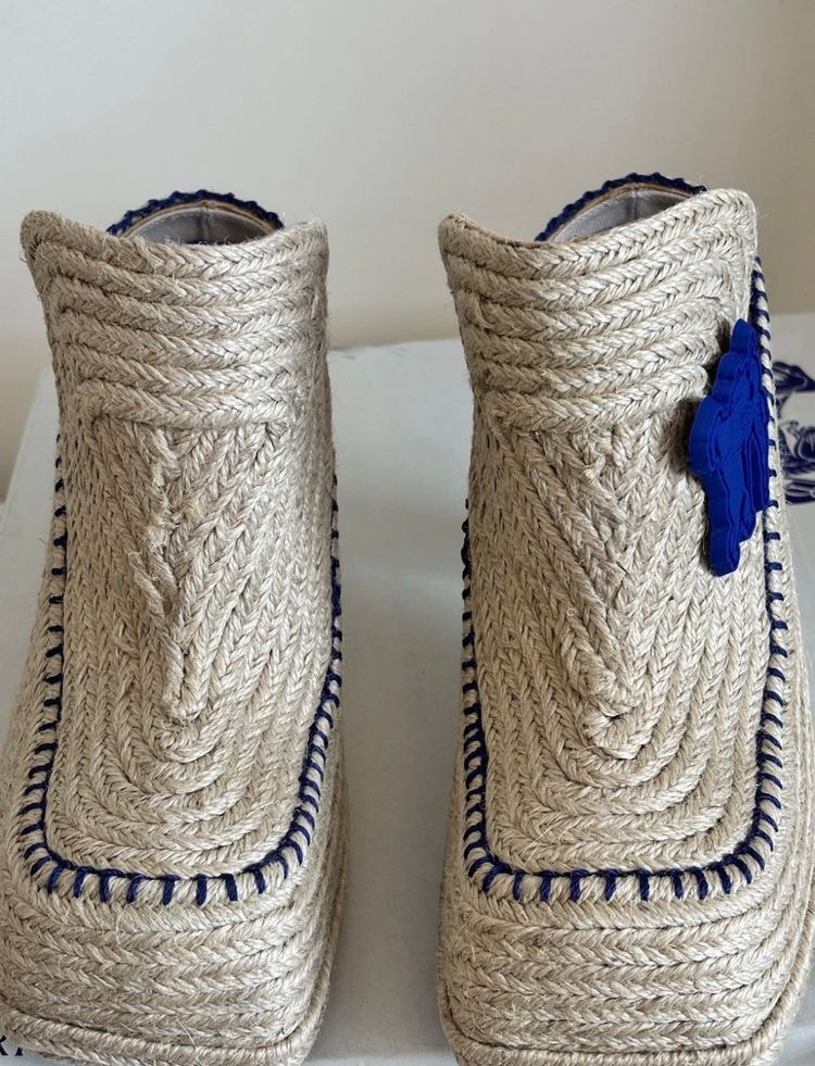 Burberry Heeled Espadrille Shoes image 3