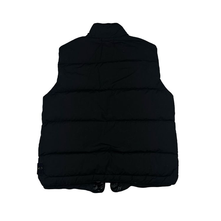 Stone Island 2022 Black Naslan Light Watro Down TC Puffer Gilet - XL image 5