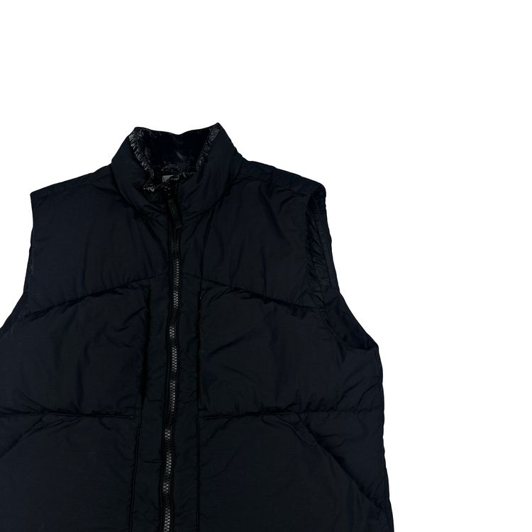 Stone Island 2022 Black Naslan Light Watro Down TC Puffer Gilet - XL image 4