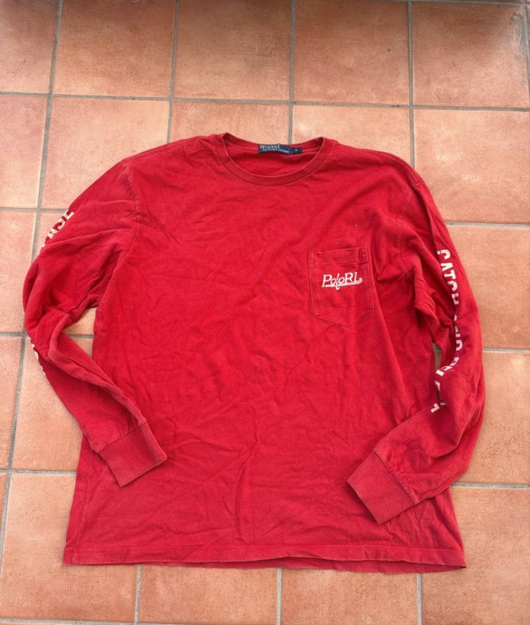 Polo Polo RL red long sleeve shirt product image