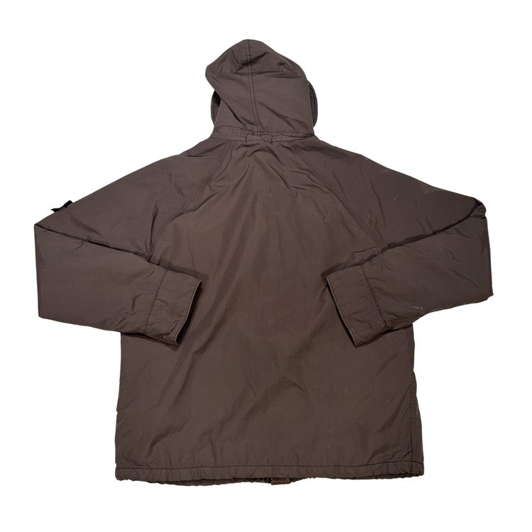 Stone Island Riot Mask Cotton Lined Brown Jacket image 4